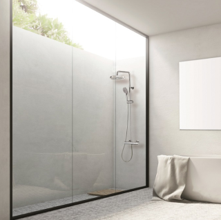 Душевая стойка Bossini Elios L10172.030 с термостатом хром